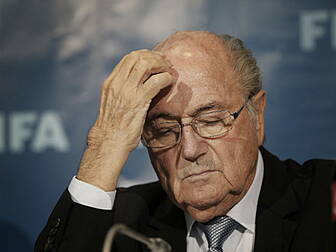 Former FIFA president Sepp Bla...